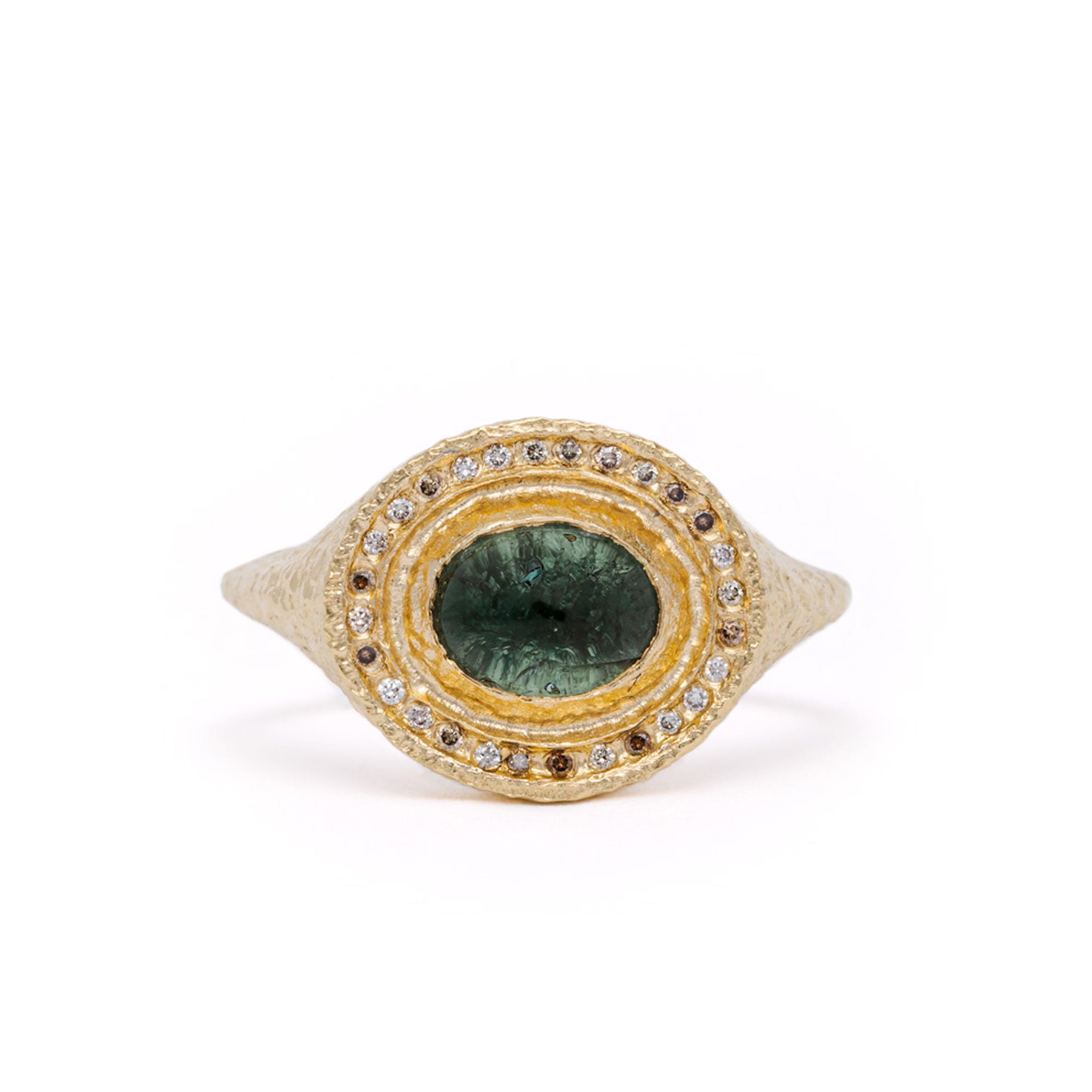 Gather Tourmaline Signet Ring