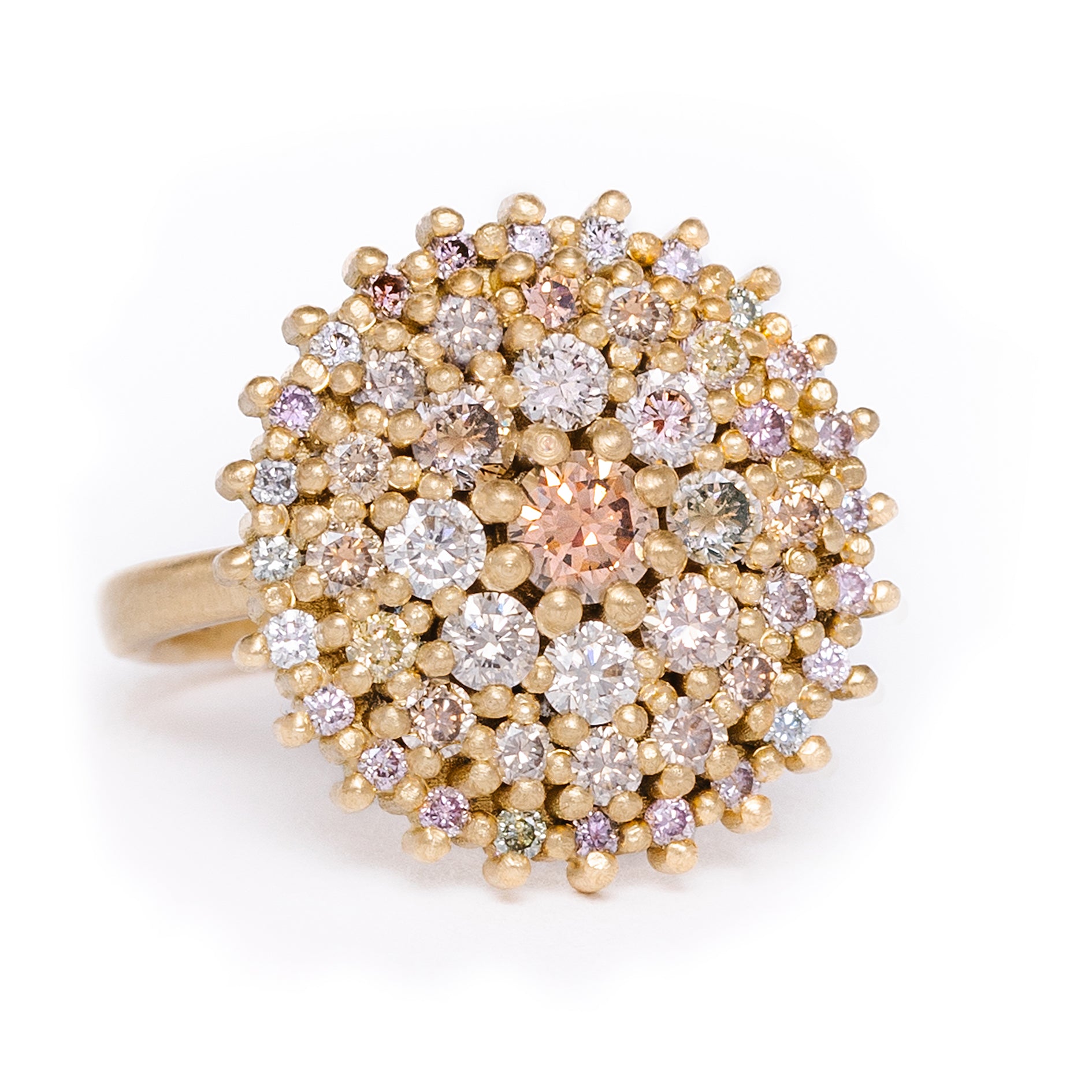 Katherine Champagne Diamond Cocktail Ring