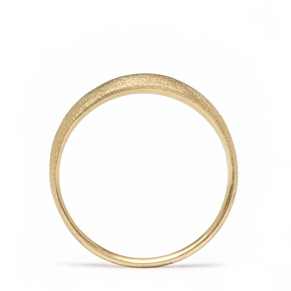 Keeled Wedding Ring