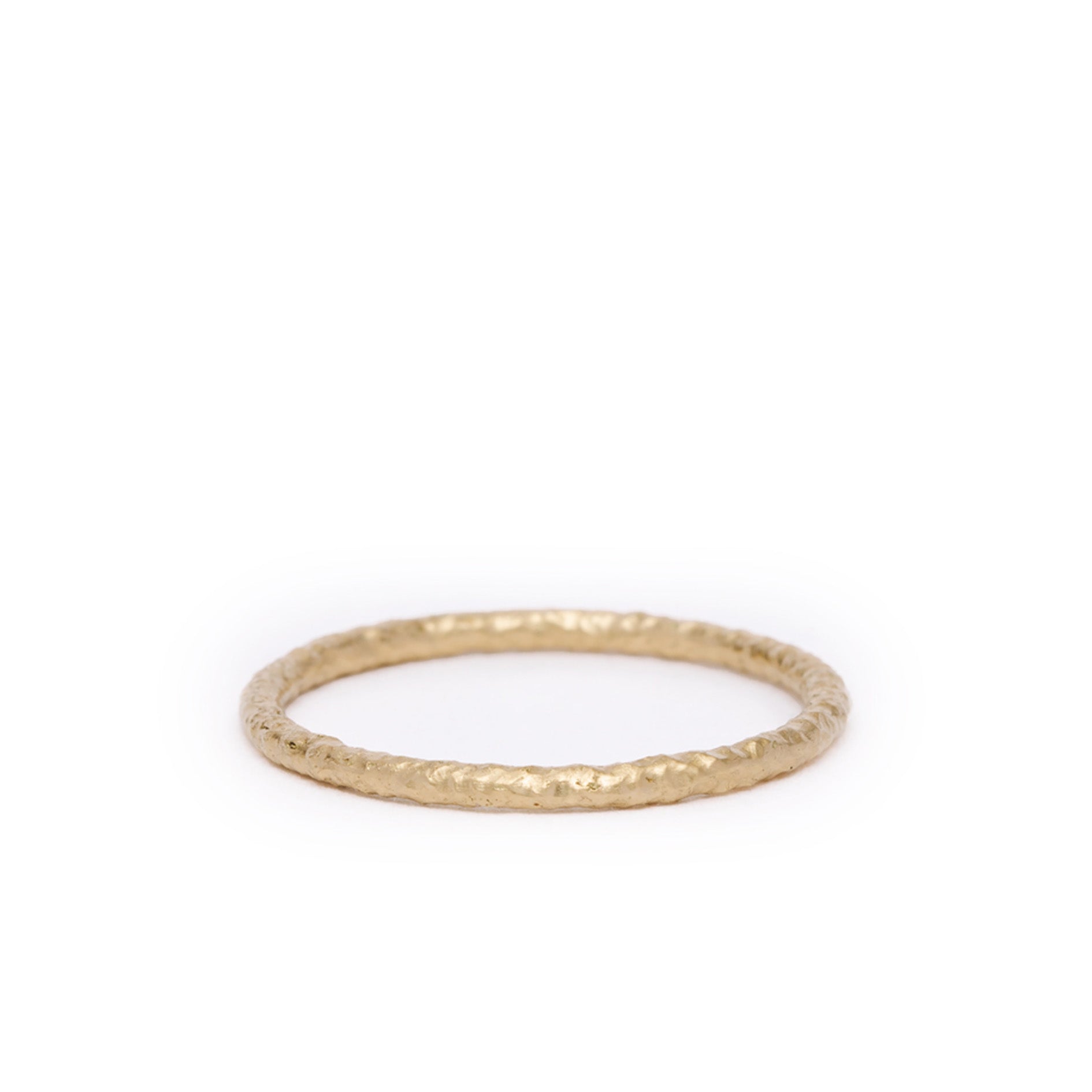 Scattered Gold Wedding Ring 1.5mm
