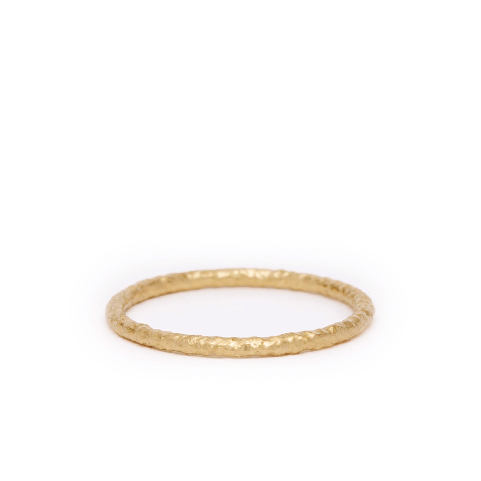 Scattered Gold Wedding Ring 1.5mm