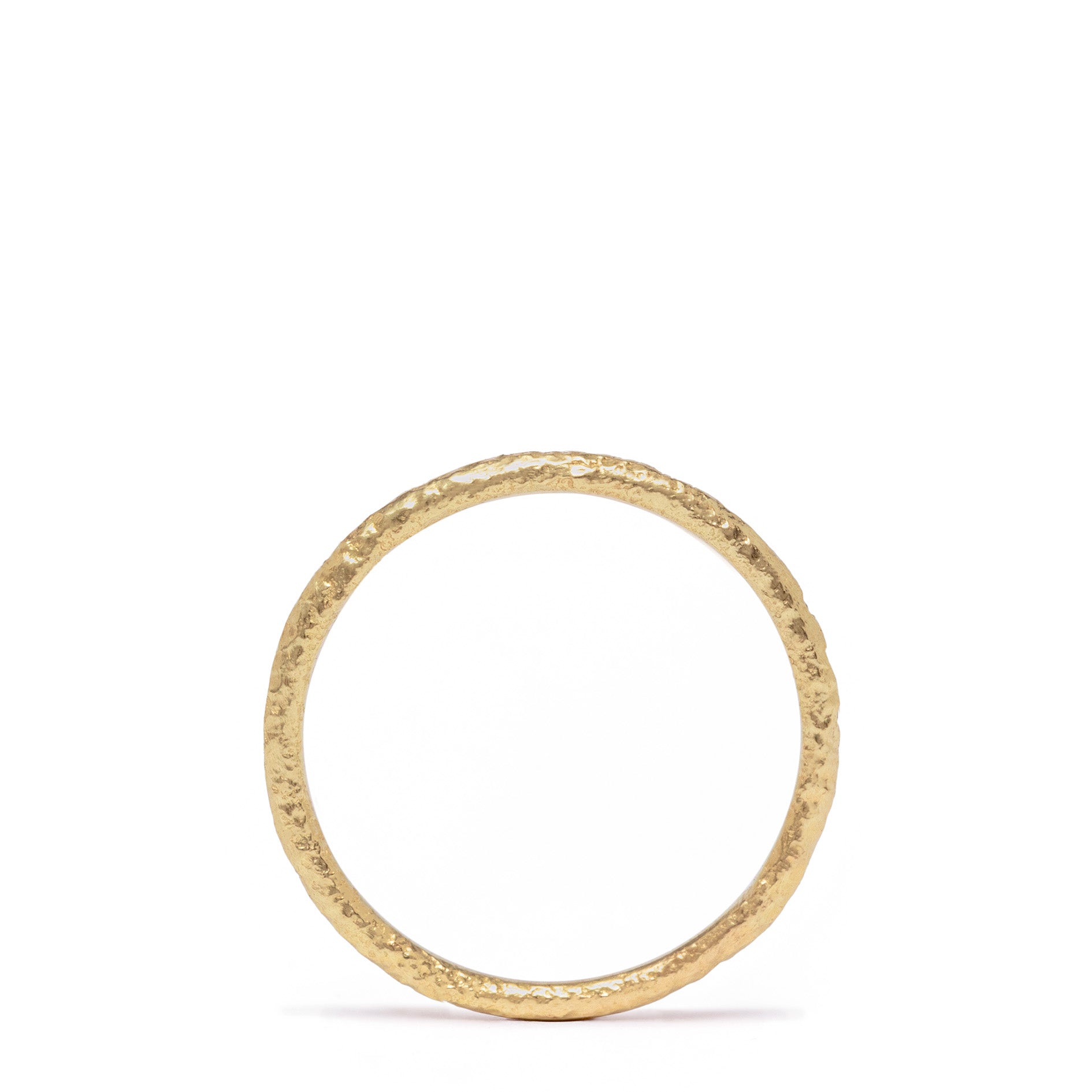 Scattered Gold Wedding Ring 1.5mm