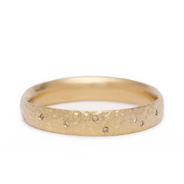 maya selway scattered diamond eternity ring 4mm
